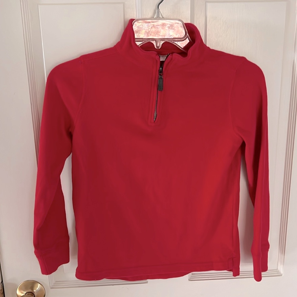 CrewCuts by J.Crew boys cotton zip neck pullover sweater